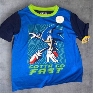Sonic Kids Blue Pajama Set